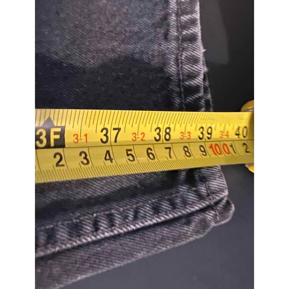 Vtg Levis 560 Black Jeans Womens 12 Reg 27" Denim Pants 1997 0897 Y2K - Picture 8 of 10